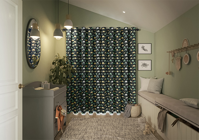 Roadtrip, Forest Green - Made to Measure Curtains - Image 15